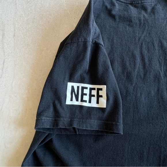 Neff x Disney Mickey Mouse T-Shirt Black Cotton Size XL - Picture 9 of 9